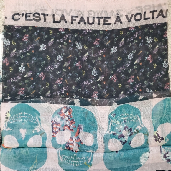 Zadig&Voltaire Kerry Multi Print Scarf - Picture 4 of 7